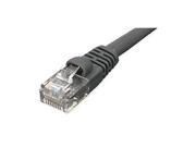 Ziotek 119 7266 CAT6 Patch Cable with Boot 2ft Black