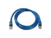 Ziotek 119 7245 CAT6a Stp Patch Cable with Boot 5ft Blue