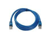 Ziotek 119 7246 CAT6a Stp Patch Cable with Boot 7ft Blue