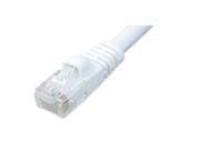 Ziotek 119 7282 CAT6 Patch Cable with Boot 10ft White