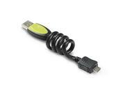 Ziotek 131 1016 Flexicord USB 2.0 Cable A Male To Micro USB 1ft