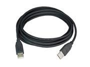 Ziotek 131 1032 Ziotek USB 2.0 Cable A Male To A Male Black 15ft