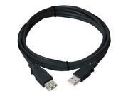 Ziotek 131 1034 Ziotek USB 2.0 Cable A Male To A Female Black 6ft