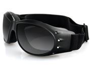 Cruiser Goggle Black Frame Anti Fog Smoked Lens