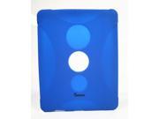 IPS130 Shock Protective Heavy Duty Rubber Skin for iPad Royal Blue