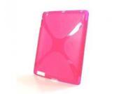 IPS124 Flexible TPU Skin for iPad 2 PC Tablet RED