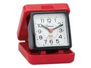 Travel Beep Alarm Clock RedBlack