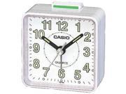 TQ140 Travel Alarm Clock White