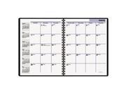 Recycled Monthly Planner Black 6 7 8 x 8 3 4 2014