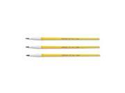 Watercolor Brush Set Size 1 Camel Hair Blend Round 3 Pack