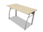 Trento Line Rectangular Desk 47 1 4w x 23 5 8d x 29 1 2h Oatmeal Gray