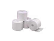 PM Company 05212 Single Ply Thermal Cash Register POS Rolls 2 1 4 x 165 ft. White 6 Pack 1 Pack