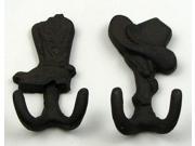 Boot and Hat Hook Set of 2