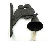 Cast Iron Two Birds Bell