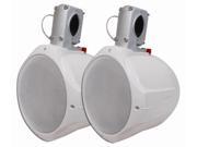 6 1 2 Marine Wakeboard Two Way Speaker Pair White