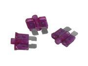 AST Car Fuse with Light 3A Violet 10pc