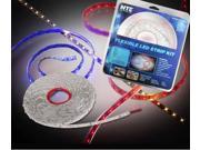 16 Warm White LED Strip Kit with Power Supply