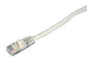 2 White Cat5e Ethernet Patch Cable