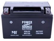 UPC 819125010982 product image for Power Source Battery WPZ10S (YTZ-10S Replacement) Sealed Battery 01-330 - 1 Year | upcitemdb.com