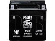 UPC 819125011064 product image for Power Source Battery WP14-BS (YTX14-BS Replacement) Sealed Battery 01-345 - 1 Ye | upcitemdb.com