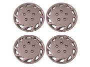 Set of 4 Silver 14 Inch Toyota Camry 10 hole Replica Hubcaps Universal Wheel covers w Clip Retention Aftermarket IWCB877 14S