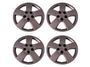 Set of 4 Silver 16 Inch Chevy Cruze HHR Hubcaps for a Bolt On Retention System Aftermarket IWC459 16S