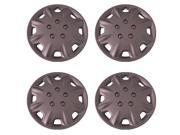 Set of 4 Silver 15 Inch Universal Honda Accord 8 hole Replica Hubcaps with Clip Retention Aftermarket IWCB8094 15S