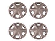 Set of 4 Silver 15 Inch Toyota Camry Replica Hubcap Wheel Cover with Clip Retention Aftermarket IWCB8827 15SN