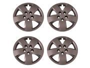 Set of 4 Silver 16 Inch 07 08 Nissan Altima Bolt On Retention System Hubcaps Part IWC437 16S