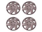 Set of 4 Silver 16 Inch Universal Camry Replica Hubcap Wheel cover with Clip Retention Aftermarket IWCB8088 16S