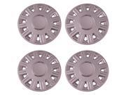Set of 4 Chrome 16 Inch Aftermarket Replacement Hubcaps with Metal Clip Retention System Aftermarket Part IWC412 16CN