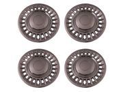 Set of 4 Chrome 16 Inch Aftermarket Replacement Hubcaps with Metal Clip Retention System Aftermarket Part IWC178 16C