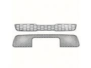 Chrome Grille Cover Insert Overlay Fits Kia Soul Exclaim Sport Plus B 2010 2011