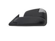 New Black Txt Finished Manual Tow Mirror Upgrade 1994 to 2001 Dodge Ram 1500 94 02 for 2500 3500 w support bracket