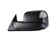 New Black Txt Electric Tow Mirror Upgrade 1994 to 2001 Dodge Ram 1500 incl 02 for 2500 3500 w support bracket turn signal