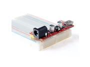 Power Supply Solderless Module 3.3V 5V switchable and 400 tie Breadboard for Arduino PIC