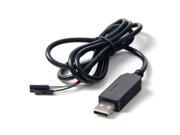 Baaqii New USB to TTL Serial Cable Adapter FTDI Chipset PL2303HX Cable Computer Cable