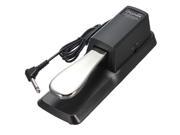 New Damper Sustain Pedal for Yamaha Roland HMY Piano Casio Keyboard Sustain Ped Black