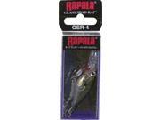 Rapala GSR04GBK Glass Shad Rap Size 04 Glass Black Fishing Hard Bait