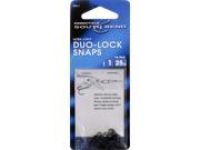 South Bend DLS 1 Duo Lock Snaps Black Size 1 Fishing