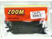 Zoom 006 038 Trick Worm 20 PK Black Bass Fishing Soft Plastic
