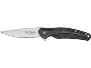 CRKT Ripple 2.7 w Aluminum Black Handle Folding Knife