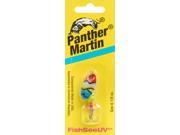 Panther Martin 4 PMUV RWB Bass Fishing Spinner 1 8 ozultvltrrd White Bl