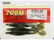 Zoom Soft Plastic Bait 116 019 Swimmin Super Fluke 9 PK Watermelon Seed Bass