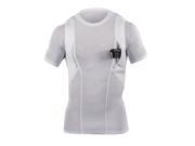 5.11 40011010XL 40011 White Compact Carry Men s Holster Shirt Crew Fit SZ XL