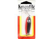 Luhr Jensen 1003 0140305 Krocodile Bass Fishing Spoon 1 4 OZ Chrome Firestripe