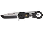 M3906 Knives Folder Knife Black Finish Assisted Handcuff Linerlock Police 4