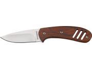 Browning BR803 Knives Fixed Knife Stainless Wood Handle Knives Fixed Blade 6 3