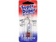 Luhr Jensen Fishing lure 1303 5030150 Super Duper 1 1 2 Chrome Silver Prism