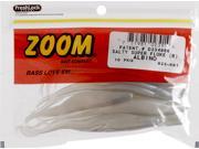 Zoom 023 091 Albino Shad Salty Super Fluke Soft Plastic Fishing Bait 10 Pack